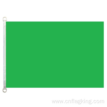 90*150cm F1_green flag 100% polyster